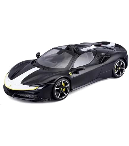 Amazon.com: Ferrari 458 Italia Spider Matt Black Elite Edition 1